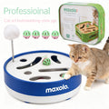maxolo® Purr-fect Secret Treat Labyrinth Cat Puzzle Toy: Interactive Hide & Seek Adventure for Curious Kitties – Brain-Boosting Slow Feeder to Unleash Their Inner Hunter & Banish Boredom All Day