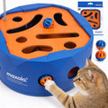 maxolo® Cat’s Secret Labyrinth Adventure Toy - Interactive Treat-Hunting Puzzle Feeder | Boost Kitty IQ, Fight Boredom & Unleash Their Inner Hunter
